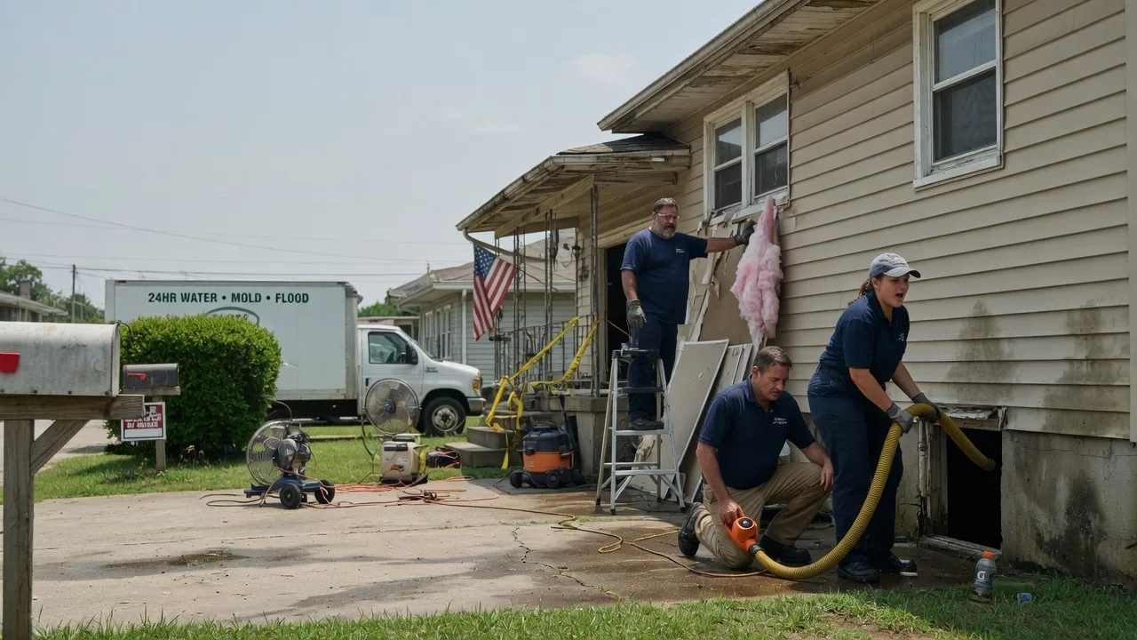 Water Damage Repair in Mason, IL near me